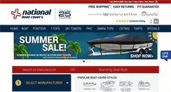 Desktop Screenshot of nationalboatcovers.com